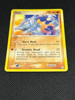 Pokemon Tcg Onix 69/109 EX Team Rocket Returns Non Holo - Image 2
