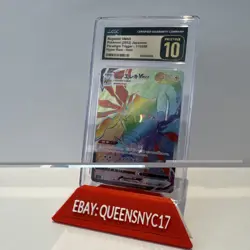 Pokemon Regieleki VMAX (2022) Japanese Paradigm Trigger 115/098 CGC Pristine 10 - Image 1