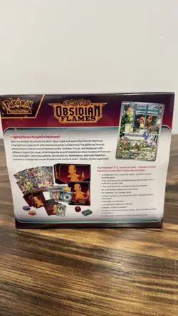 SEALED - Pokemon: Obsidian Flames Pokemon Center Elite Trainer Box (ETB) - Image 4