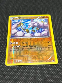 Pokemon Tcg Onix 61/116 Plasma Freeze Reverse Holo - Image 2