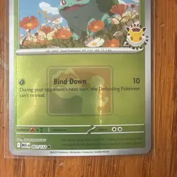 Bulbasaur Pokemon Day 2026 Play Stamped Reverse Holo MEG 001/132 Pokemon TCG NM - Image 3