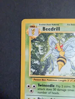 Beedrill 1999 Pokemon Base Set Unlimited Rare #17/102 - MP - Image 5