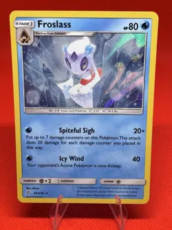 Pokemon Unified Minds Froslass Rare Holo 38/236 - Image 1