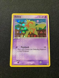 Pokemon TCG 2004 EX Hidden Legends 52/101 Baltoy Holo - Image 2