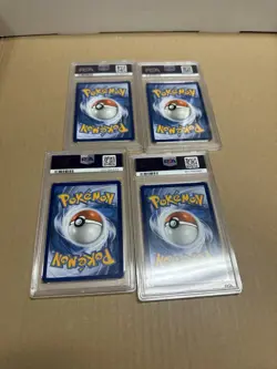 Lot of 4 PSA 9 and 8 Pokemon Slabs Pokeballs Trainers NM - Image 5
