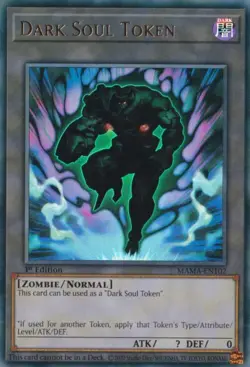 Yugioh - Dark Soul Token (Ultra Rare) (1st Edition) - MAMA-EN102 P - Image 1