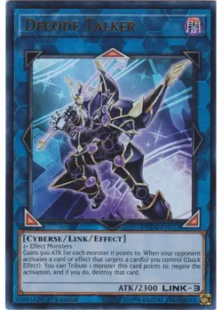Yugioh - Decode Talker (Ultra Rare) (1st Edition) - DUDE-EN023 P - Image 1
