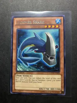Yugioh - Hammer Shark (Rare) (1st Edition) - GAOV-EN008 (P) - Image 1