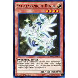 Yugioh - Satellarknight Deneb (Ultra Rare) (1st Edition) - DUEA-EN018 P - Image 1