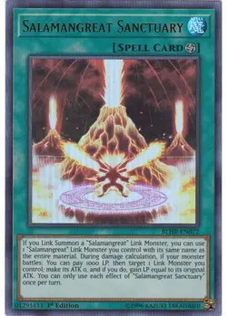 Yugioh - Salamangreat Sanctuary (Ultra Rare) (1st Edition) - BLHR-EN072 P - Image 1
