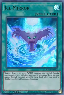 Yugioh - Ice Mirror (Ultra Rare) (1st Edition) - BROL-EN024 P - Image 1