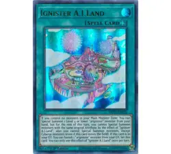 Yugioh - Ignister A.I.Land (Ultra Rare) (1st Edition) - MP21-EN021 P - Image 1