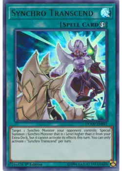 Yugioh - Synchro Transcend (Ultra Rare) (1st Edition) - DUOV-EN041 P - Image 1