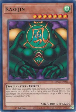 Yugioh - Kazejin (Rare) (1st Edition) - MAZE-EN033 P - Image 1