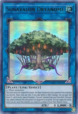 Yugioh - Sunavalon Dryanome (Ultra Rare) (1st Edition) - GFTP-EN020 P - Image 1