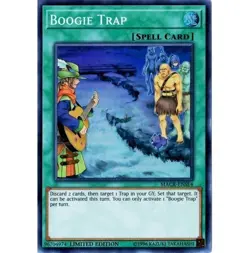 Yugioh - Boogie Trap (Super Rare) (Limited Edition) - MACR-ENSE4 P - Image 1