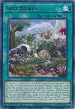 Yugioh - Lost World (Rare) (1st Edition) - MAGO-EN154 P - Image 1
