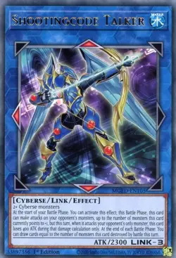 Yugioh - Shootingcode Talker (Rare) (1st Edition) - MGED-EN105 P - Image 1