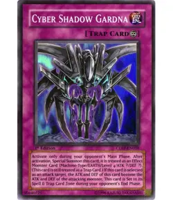 Yugioh - Cyber Shadow Gardna (Super Rare) (1st Edition) - CDIP-EN058 P - Image 1