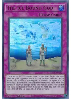 Yugioh - The Ice-Bound God (Ultra Rare) (1st Edition) - BROL-EN052 P - Image 1