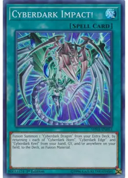 Yugioh - Cyberdark Impact! (Super Rare) (1st Edition) - SHVA-EN053 P - Image 1