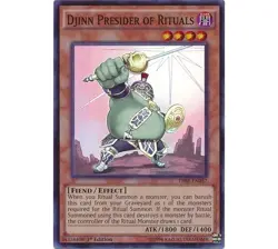 Yugioh - Djinn Presider of Rituals (Super Rare) (1st Edition) - THSF-EN037 P - Image 1