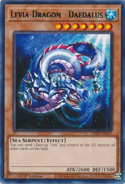 Yugioh - Levia-Dragon - Daedalus (Rare) (1st Edition) - LED9-EN047 P - Image 1