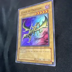 Curse of Dragon LOB-066 Super Rare Yugioh holo - Image 4