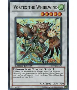 Yugioh - Vortex the Whirlwind (Ultra Rare) (Limited Edition) - STOR-ENSP1 P - Image 1