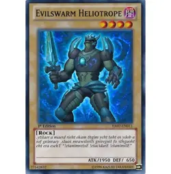 Yugioh - Evilswarm Heliotrope (Super Rare) (1st Edition) - HA07-EN011 P - Image 1