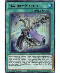 Yugioh - Magikey Maftea (Ultra Rare) (1st Edition) - DAMA-EN056 P - Image 1