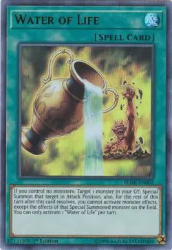 Yugioh - Water of Life (Ultra Rare) (1st Edition) - BLHR-EN002 P - Image 1