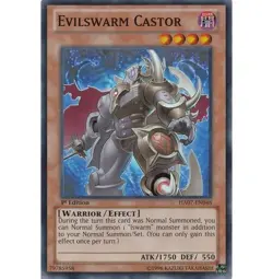 Yugioh - Evilswarm Castor (Super Rare) (1st Edition) - HA07-EN048 P - Image 1