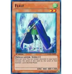 Yugioh - Flelf (Super Rare) (1st Edition) - GAOV-EN099 P - Image 1