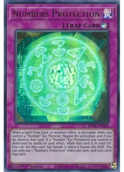 Yugioh - Numbers Protection (Ultra Rare) (1st Edition) - BROL-EN056 P - Image 1