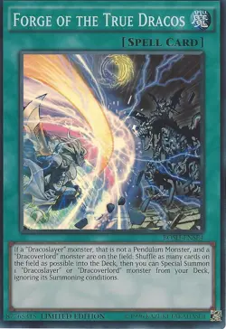 Yugioh - Forge of the True Dracos (Super Rare) (Limited Edition) - BOSH-ENSE4 P - Image 1