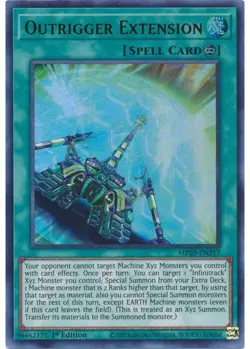 Yugioh - Outrigger Extension (Ultra Rare) (1st Edition) - MP20-EN217 P - Image 1