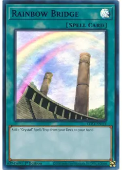 Yugioh - Rainbow Bridge (Green Ultra Rare) (1st Edition) - LDS1-EN111 P - Image 1