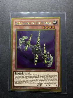 Yugioh Buster Gundil the Cubic Behemoth (Gold Rare) (1st Edition) MVP1-ENG35 (P) - Image 1