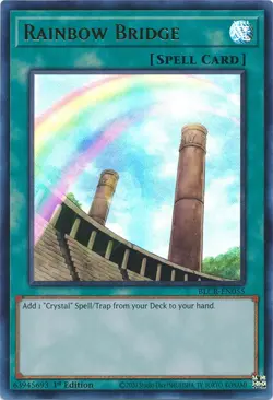 Yugioh - Rainbow Bridge (Ultra Rare) (1st Edition) - BLCR-EN055 P - Image 1