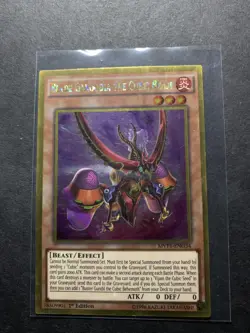 Yugioh Blade Garoodia the Cubic Beast (Gold Rare) (1st Edition) - MVP1-ENG34 (P) - Image 1