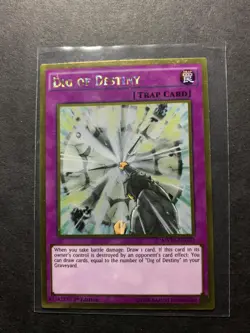 Yugioh - Dig of Destiny (Gold Rare) (1st Edition) - MVP1-ENG22 (P) - Image 1