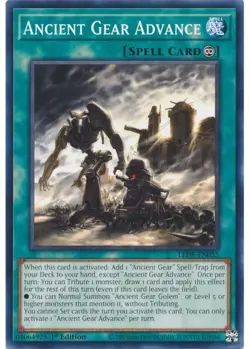 Yugioh - Ancient Gear Advance (Common) (1st Edition) - LEDE-EN055 P - Image 1