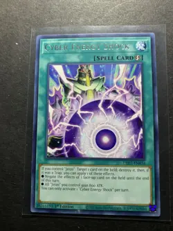 Yugioh - Cyber Energy Shock (Rare) (1st Edition) - LED7-EN034 (P) - Image 1