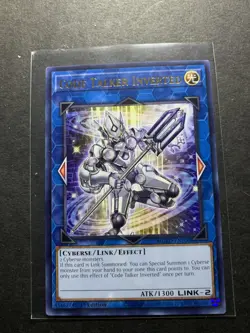 Yugioh - Code Talker Inverted (Rare) (1st Edition) - MGED-EN106 (P) - Image 1