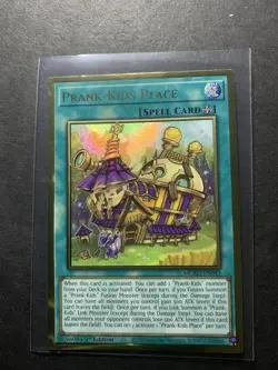 Yugioh - Prank-Kids Place (Gold Rare) (1st Edition) - MGED-EN045 (P) - Image 1