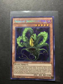 Yugioh Predaplant Drosophyllum Hydra (Secret Rare) (1st Edition)- FUEN-EN002 (P) - Image 1