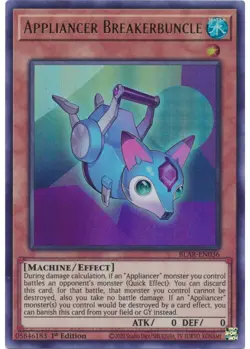 Yugioh - Appliancer Breakerbuncle (Ultra Rare) (1st Edition) - BLAR-EN036 P - Image 1