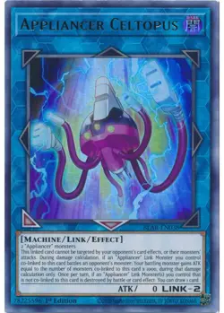 Yugioh - Appliancer Celtopus (Ultra Rare) (1st Edition) - BLAR-EN038 P - Image 1