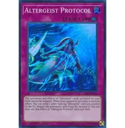 Yugioh - Altergeist Protocol (Super Rare) (1st Edition) - CIBR-EN071 P - Image 1